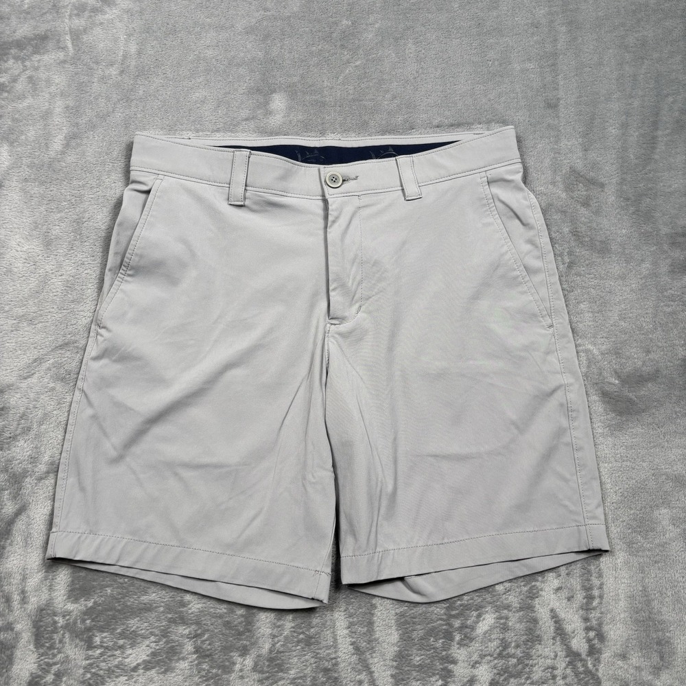 Southern Tide Pants Mens 32 Grey Performance Stretch Golf Brrr Stretch Flex